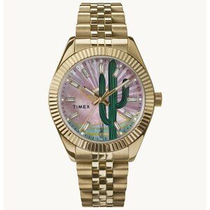 Timex x Jacquie Aiche Legacy Desert Daze Watch Mosaic Mother of Pearl